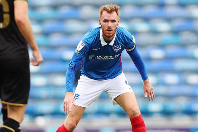 Pompey skipper Tom Naylor. Picture: Joe Pepler