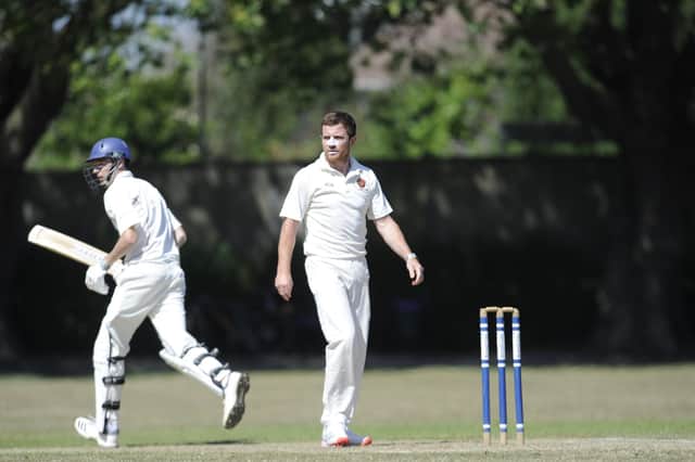 Chris Morgan, right, impressed with bat and ball as Havant claimed a fifth successive SPL East group win against Sarisbury. Picture Ian Hargreaves