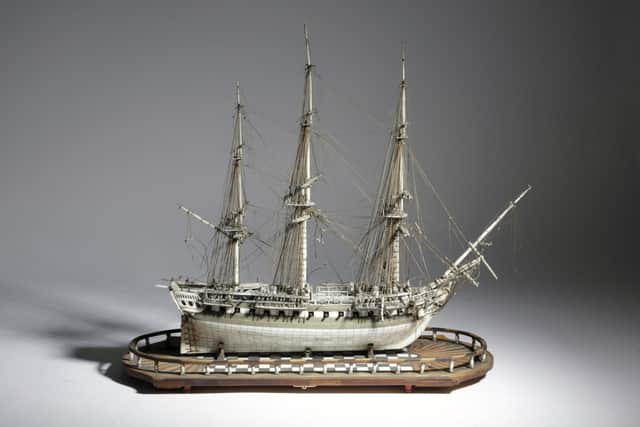 It was created more than 200 years ago by French prisoners of war