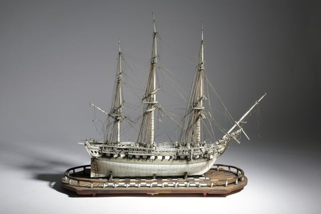 It was created more than 200 years ago by French prisoners of war