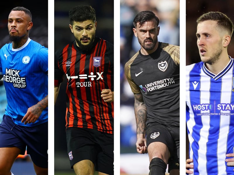From left: Jonson Clarke-Harris, Sam Morsy, Marlon Pack, Will Vaulks.