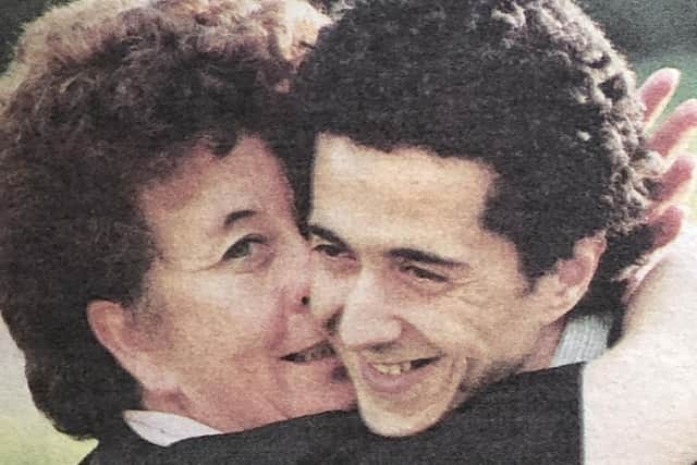Veronica and Cherif Gaoua together at last.
