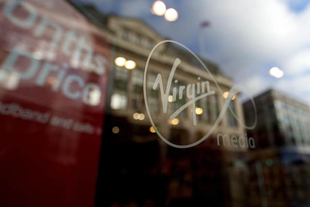 Virgin Media TV is down for customers across the country. Picture: ANDREW COWIE/AFP via Getty Images