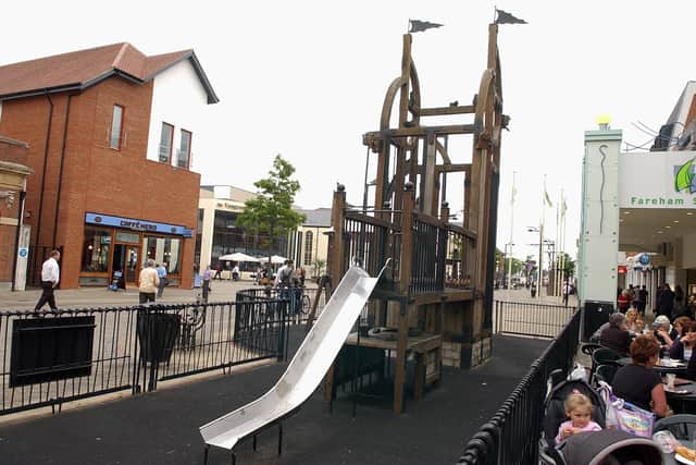 The old children playground in West Street Fareham