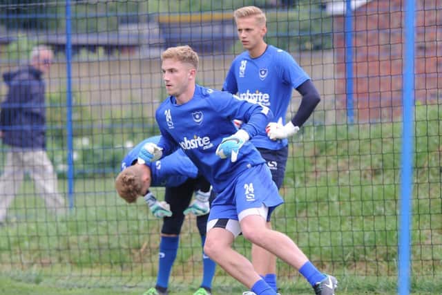 Harry Isted also trialled with Pompey during the 2017 pre-season under Kenny Jackett
