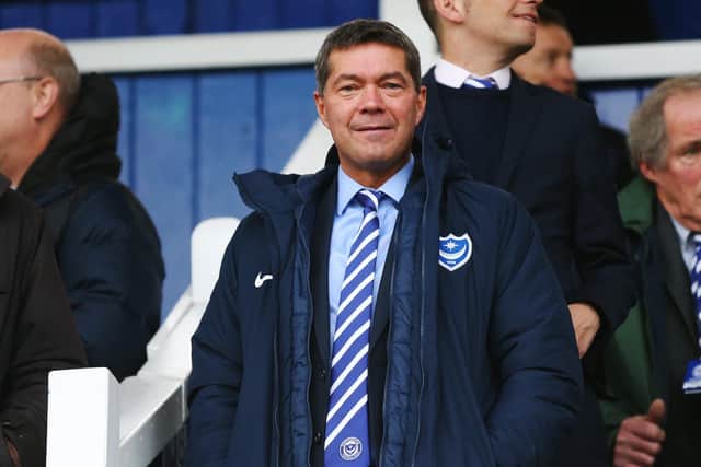 Pompey chief executive Mark Catlin
