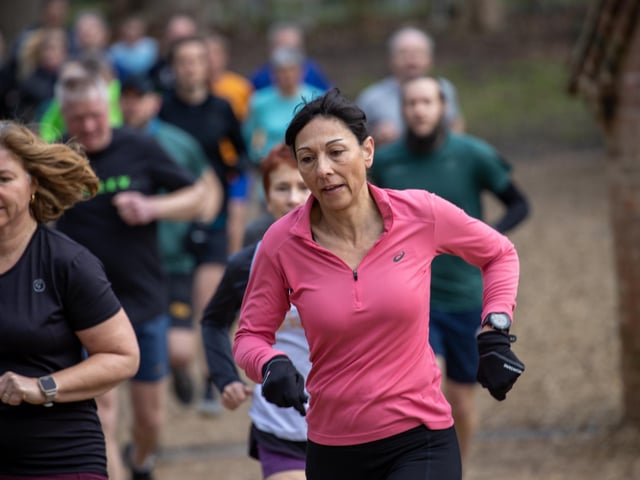 Competitors in Saturday morning's Havant parkrun at Staunton Country Park. Picture: Alex Shute
