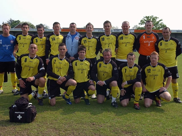Havant Sunday League Cup AFC Hayling pictured in 2007.