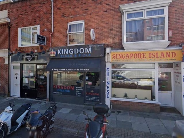 Kingdom Kebab and Pizza in Fratton was voted for by two of our readers.