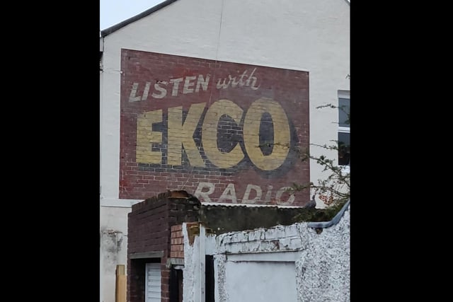A newly-revealed sign for Ecko Radio in Winter Road, near the junction for Pretoria Road.
