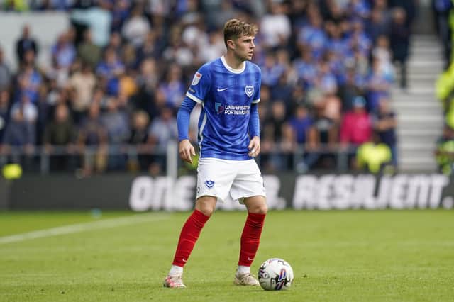 Zak Swanson misses Pompey's trip to Barnsley this evening. Picture: Jason Brown/ProSportsImages