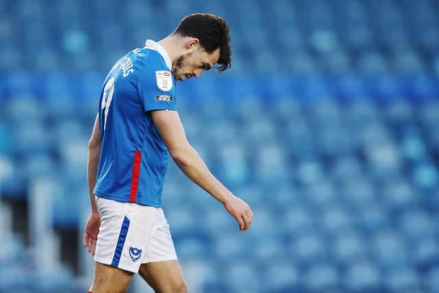 Pompey striker John Marquis