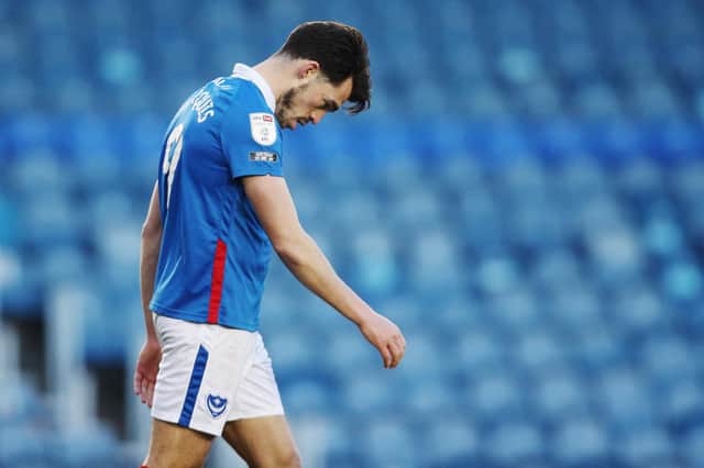 Pompey striker John Marquis