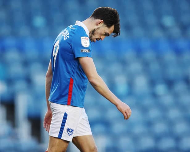 Pompey striker John Marquis