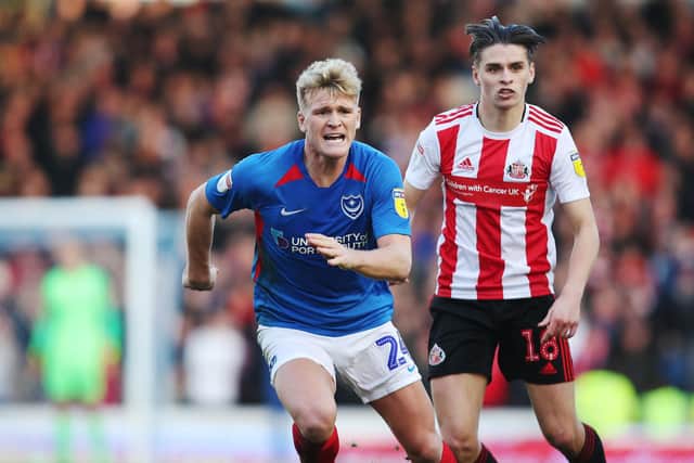 Cameron McGeehan has scored twice in 15 matches during his Pompey loan spell from Barnsley. Picture: Joe Pepler