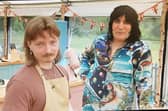 Iain and host Noel Fielding 'publicly shaming' Victor the cat on national TV for stealing a Christmas mince pie.