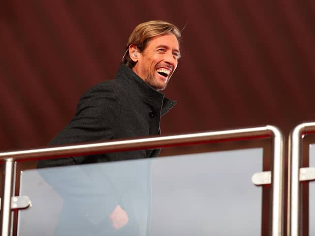 Peter Crouch is now a regular TV presenter.  

Picture: Catherine Ivill/Getty Images