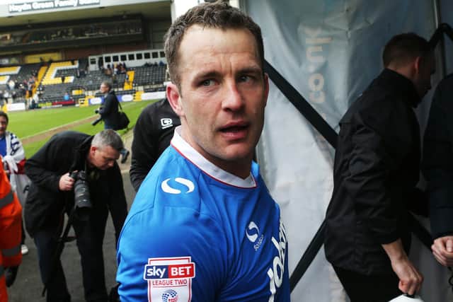 Former Pompey skipper Michael Doyle. Picture: Joe Pepler