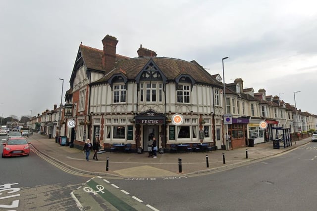 The Festing, 1A Festing Road, Southsea, PO4 0NG - rated 4.3 out of 5 according to Google reviews