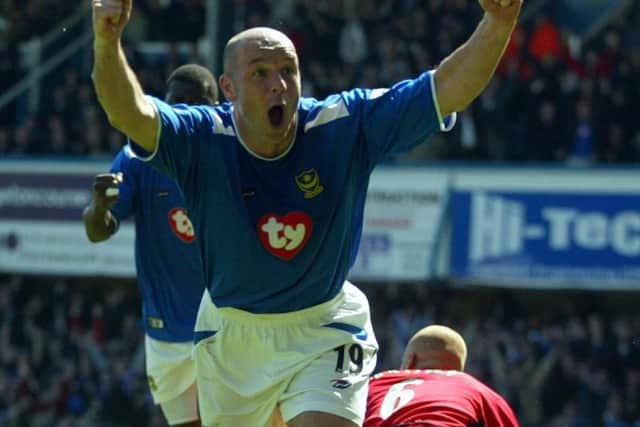 Steve Stone made 80 appearances for Pompey after arriving from Aston Villa