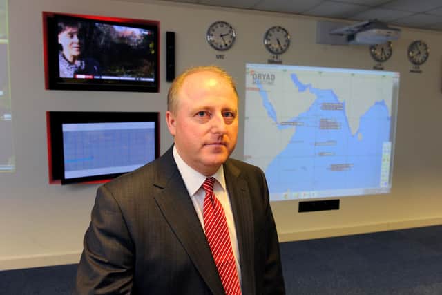 Maritime security expert Ian Millen, former director of intelligence, Dryad Maritime. Picture: Allan Hutchings(120558-198)