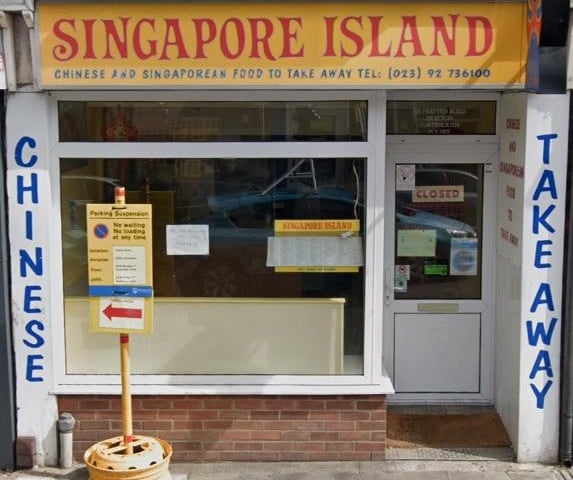 Offering Singaporean and Chinese cuisine, Fratton Road's Singapore Island is in sixth place.