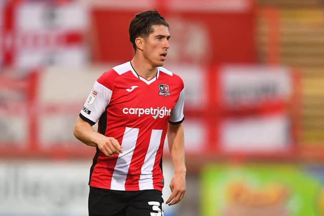 Exeter wing-back Josh Key   Picture:  Harry Trump/Getty Images