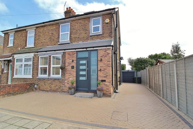 This property comes with four bedrooms, two bathrooms and two reception rooms and it is on the market for £500,000.
