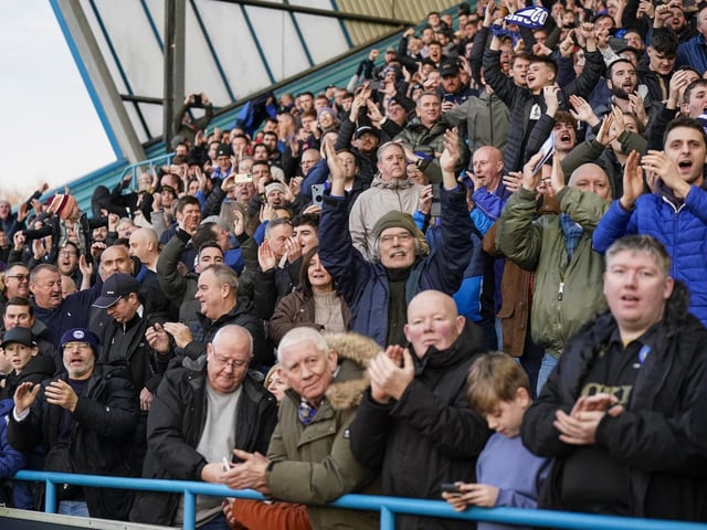 The fans had plenty to cheer on their latest trip to Carlisle - Paddy Lane's winner and a six-point lead at the top of the table.