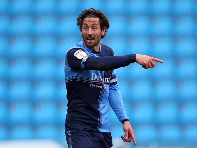 Club: Wycombe; Age: 35; Appearances: 37; Goals: 3; Assists: 5; WhoScored rating: 7.31