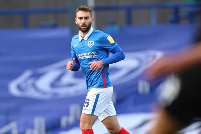 Against Doncaster, Ben Close was back in Pompey's starting XI for a league game for the first time in almost seven-and-a-half months. Picture: Joe Pepler
