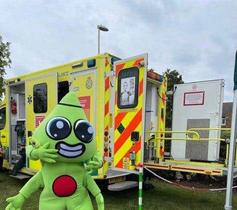 One of Everyone Active's new mascots, the Active Monsters