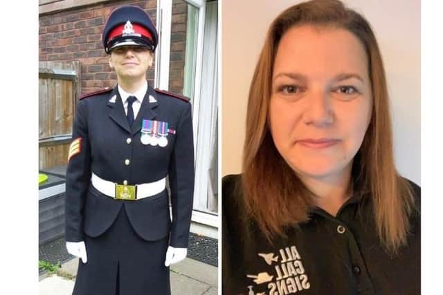 Sarah Jayne-Bazan is a peer support worker at All Call Signs in Southsea