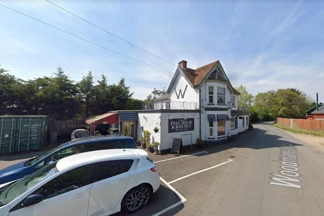 The Woodmancote Pub, Woodmancote Lane,  is ranked 8th by TripAdvisor with a 4.5 star rating from 1,064 reviews.
