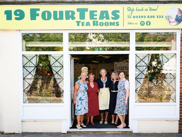 19 Fourteas Tearoom at 47-49 West Street, Havant was rated five on October 12.