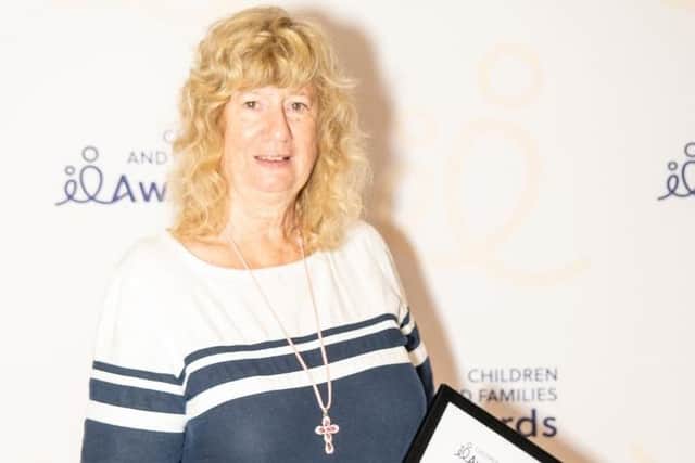 Diane Stanway at the awards event