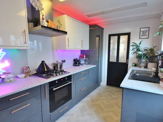 The listing says: "Beautifully presented throughout! Jeffries & Dibbens are excited to offer for sale this two bedroom, mid-terraced property located in Byerley Road, Fratton. Ideal for first time buyers and investors alike, ground floor accommodation comprises two reception rooms, a 12ft modern fitted kitchen with integrated appliances and a WC."