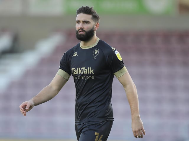 Club: Salford; Age: 27; 2021-22 league appearances: 33; Goals: 2; Clean sheets: 13; Previous clubs: Northampton, Coventry, Partik Thistle, Southampton, Swindon