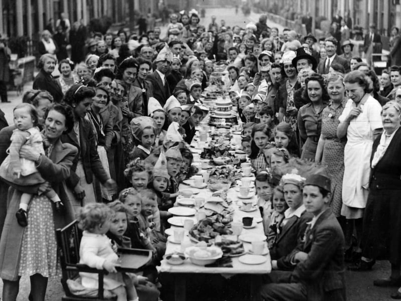 A street party at Carnarvon Road, Copnor. Picture: Tony Davis.