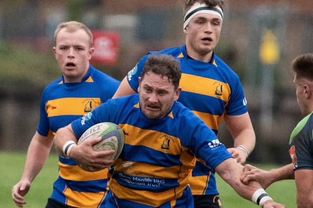 Tim Snowden scored a try and was sin-binned in Gosport & Fareham's defeat to Bognor 2nds Picture: Roger Smith