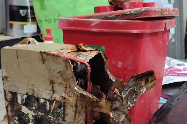 The time capsule is believed to have been buried by children from Ranvilles Infant School in Fareham.