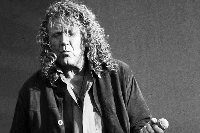Robert Plant performing at Rock Island which is now known as Isle of Wight Festival in 2002.

Picture: Paul Windsor
