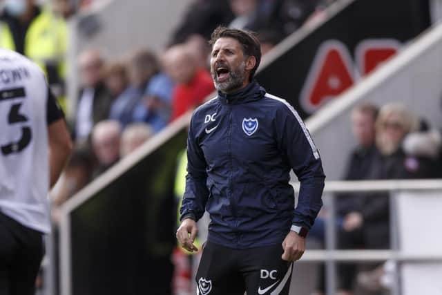 Pompey boss Danny Cowley     Picture: Daniel Chesterton/phcimages.com