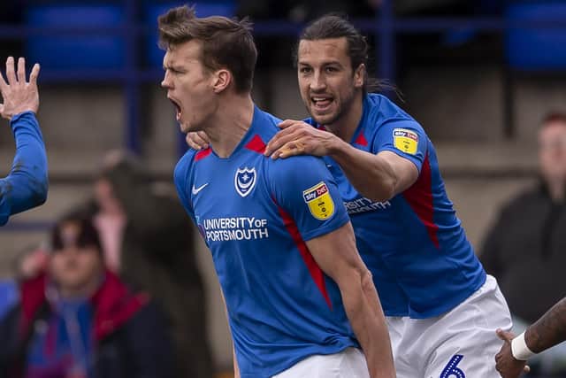 Sean Raggett and Christian Burgess. Picture: Daniel Chesterton/phcimages.com