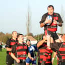 Newly-appointed chairman Dave Wheaton in possession during a Fareham Heathens match.  Picture: Paul Jacobs
