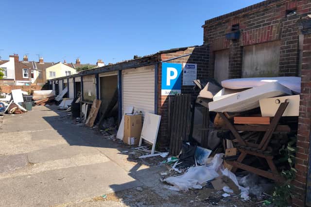 Residents have said the fly-tipping makes it feel like they are living next to a dump.