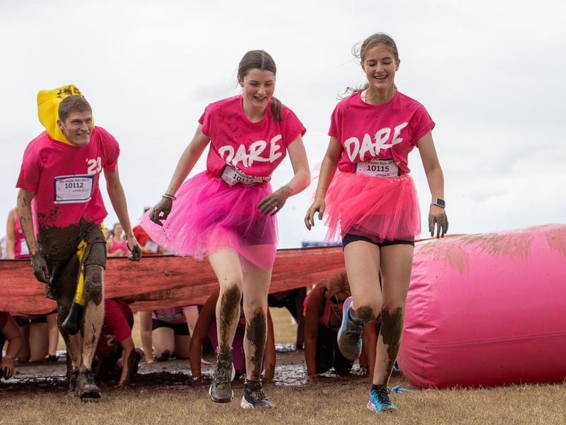 Race for Life Pretty Muddy took place on Saturday morning on Southsea Common as children and adults took on the obstacle course race.

Photos by Alex Shute