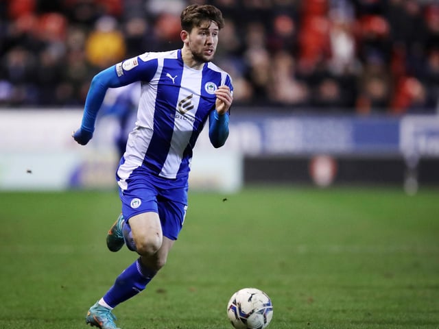 Club: Wigan; Age: 23; Appearances: 36; Goals: 14; Assists: 7; WhoScored rating: 7.07