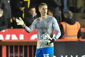Alex Bass could be allowed to leave on loan again this month   Picture: Graham Hunt