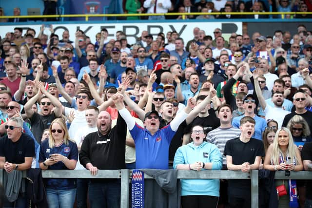 Carlisle United will be accompanied by 637 travelling supporters on their visit to Fratton Park on Saturday
